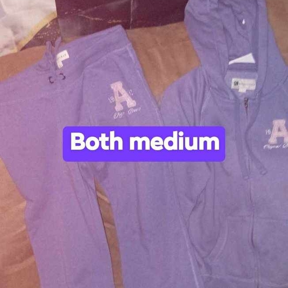 Purple Hoodie and Sweatpants Set - Picture 1 of 1